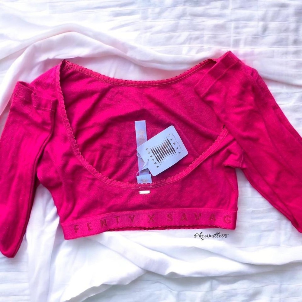 Savage X Fenty sleepwear crop top
